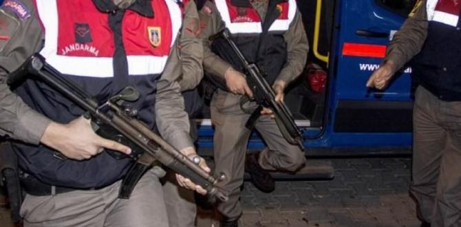 Kapaklı ve Çerkezköy’de Jandarma’dan Terör Operasyonu