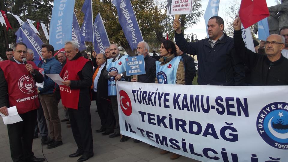 Kamu Sen,”Ek Zam Lütuf Değil Hakkımızdır”