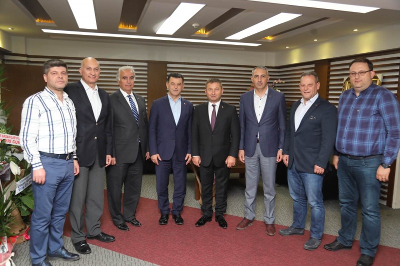 ÇTSO Başkanı Kozuva’dan Mustafa Cetın’e Hayırlı Olsun Ziyareti