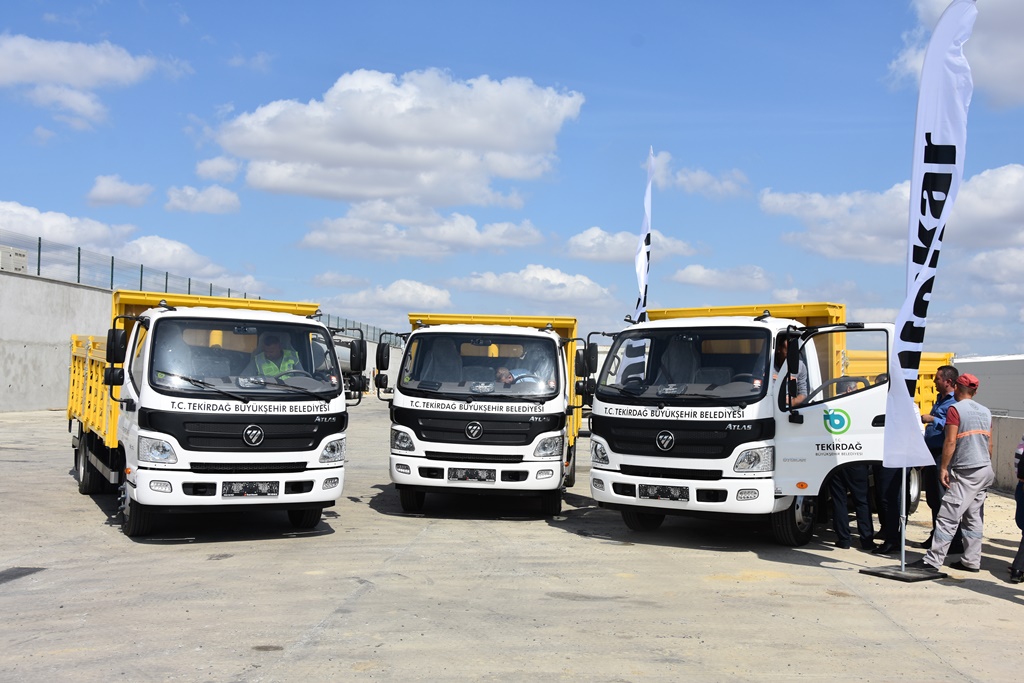 Büyükşehir Belediyesi Araç Filosunu Güçlendirdi