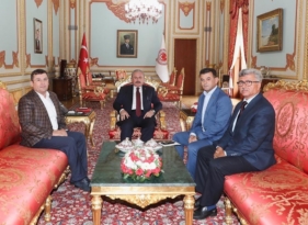 Başkan Çetin Meclis Başkanı Şentop’u Ziyaret Etti
