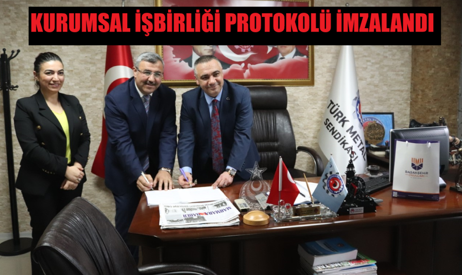 KURUMSAL İŞBİRLİĞİ PROTOKOLÜ İMZALANDI