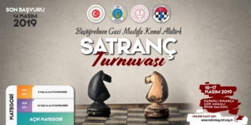 Başöğretmen Gazi Mustafa Kemal Atatürk Satranç Turnuvası Başvuruları Başladı
