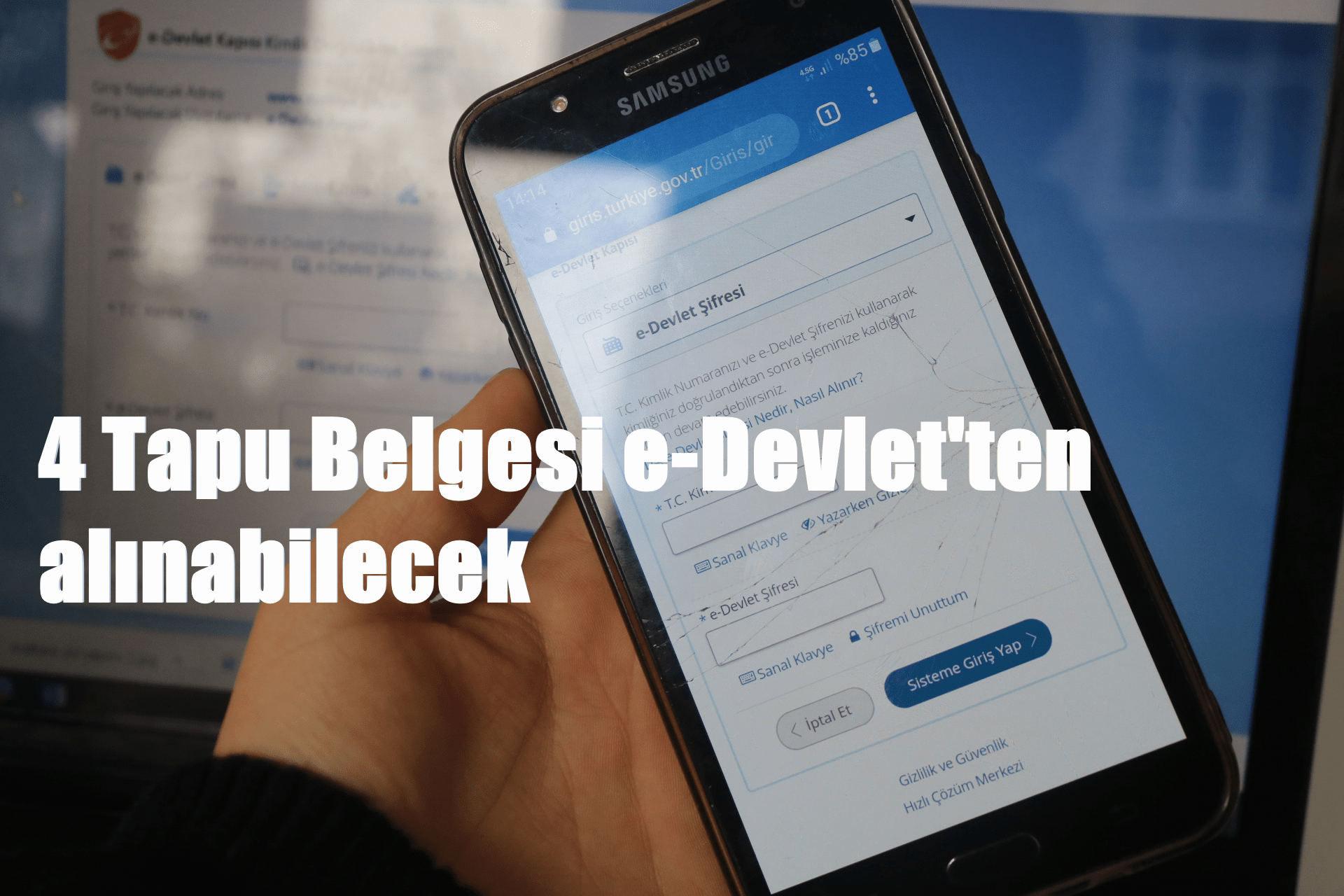 Çevre ve Şehircilik Bakanlığı açıkladı! 4 Tapu Belgesi e-Devlet’ten alınabilecek