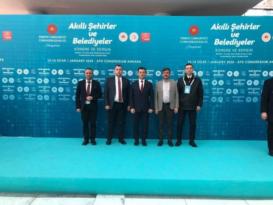 Başkan Çetin, ‘Akıllı Şehirler ve Belediyeler Kongre ve Sergisi’ne Katıldı