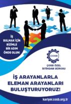 Çerkezköy Organize Sanayi Bölgesi Özel İstihdam Bürosu Aday Başvuruları Dijital Ortamda Alınmaya Başlandı