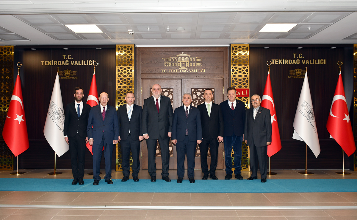 Macar Milli Meclisi Macar-Türk Dostluk Grubu Başkanı ve Heyet Üyeleri Vali Aziz Yıldırım’ı Ziyaret Etti