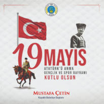 Başkan Çetin’den 19 Mayıs Mesajı