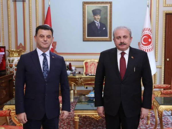 Başkan Çetin Ankara’da Ziyaretlerde Bulundu