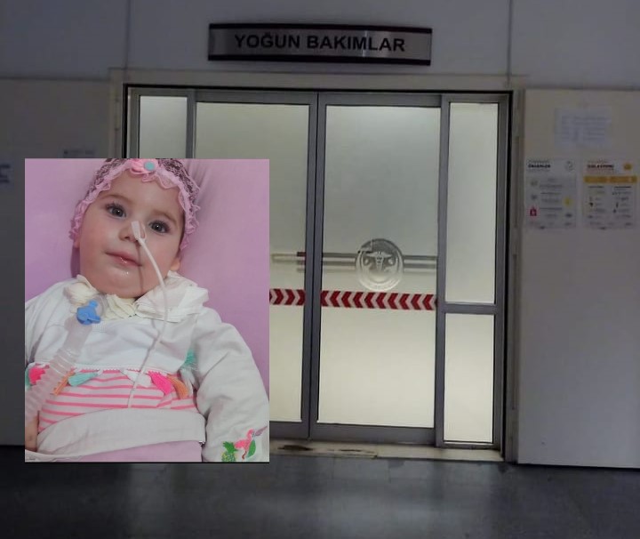 SMA Hastası Minik Ebrar’ın zamanı Tükeniyor Tedavi Bekleyen Ebrar Bebek Yoğun Bakıma Kaldırıldı