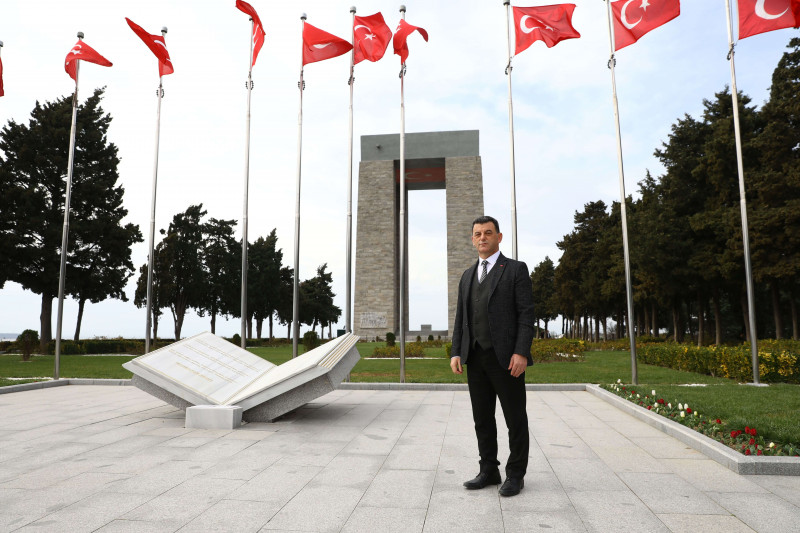 Başkan,”Çanakkale Türk Milleti’nin Vatan Uğruna Canını Feda Etmekten Asla Kaçınmayacağını gözler önüne sermektedir”