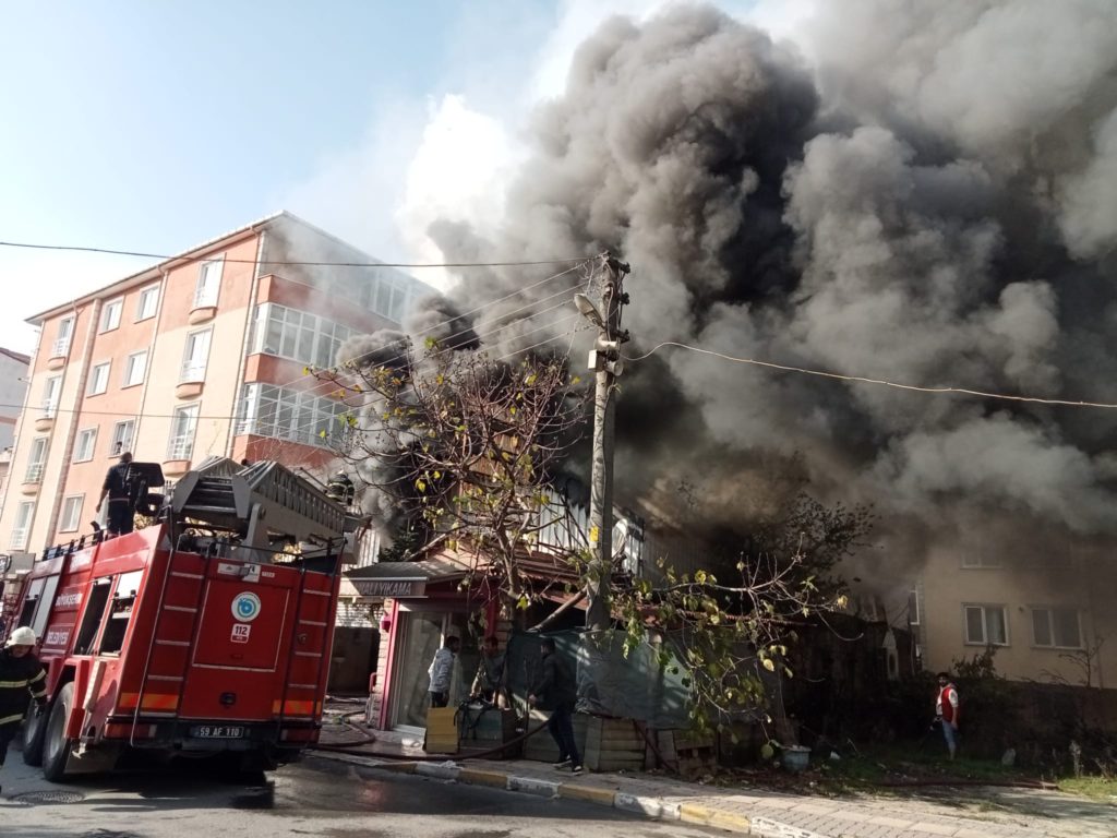 Kapaklı da Korku Dolu Anlar