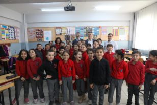 Mustafa Çetin Okul Ziyaretinde Bulundu