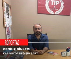 ” Kapaklı’da değişim şart”