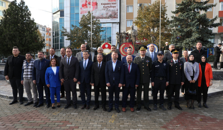 1 Kasım Kapaklı’nın Kurtuluşu Törenle Kutlandı