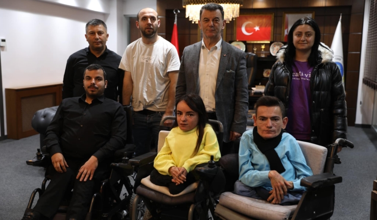 Kapaklı Kent Konseyi ve Engelli Meclisi, Başkan Çetin’i Ziyaret Etti