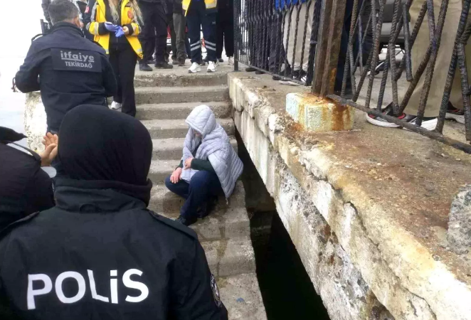 Denize Atlayan Kadın Kurtarıldı