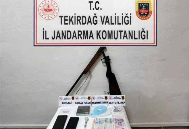 Çerkezköy’de uyuşturucu operasyonu