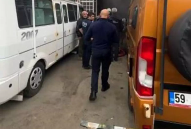 Karavan Atölyesinde Yangın