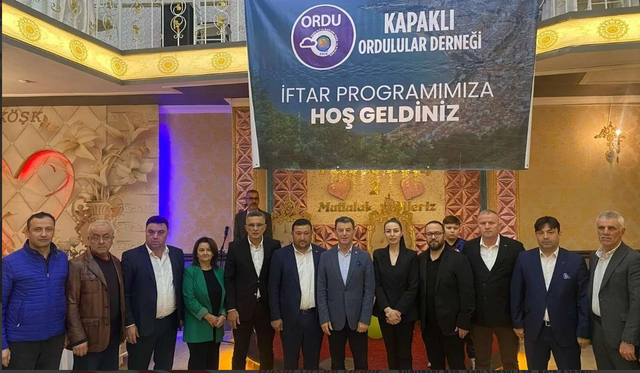 Ordulular İftar Programında Bir Araya Geldi