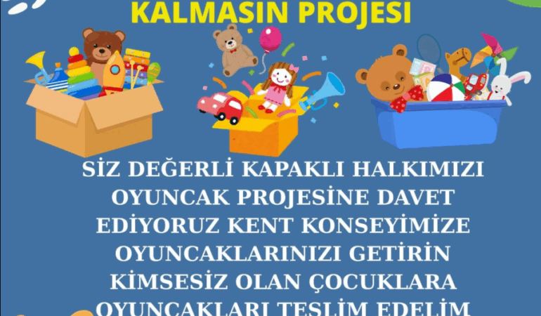 Kapaklı Kent Konseyi’nden Anlamlı Proje: “Oyuncaksız Çocuk Kalmasın”