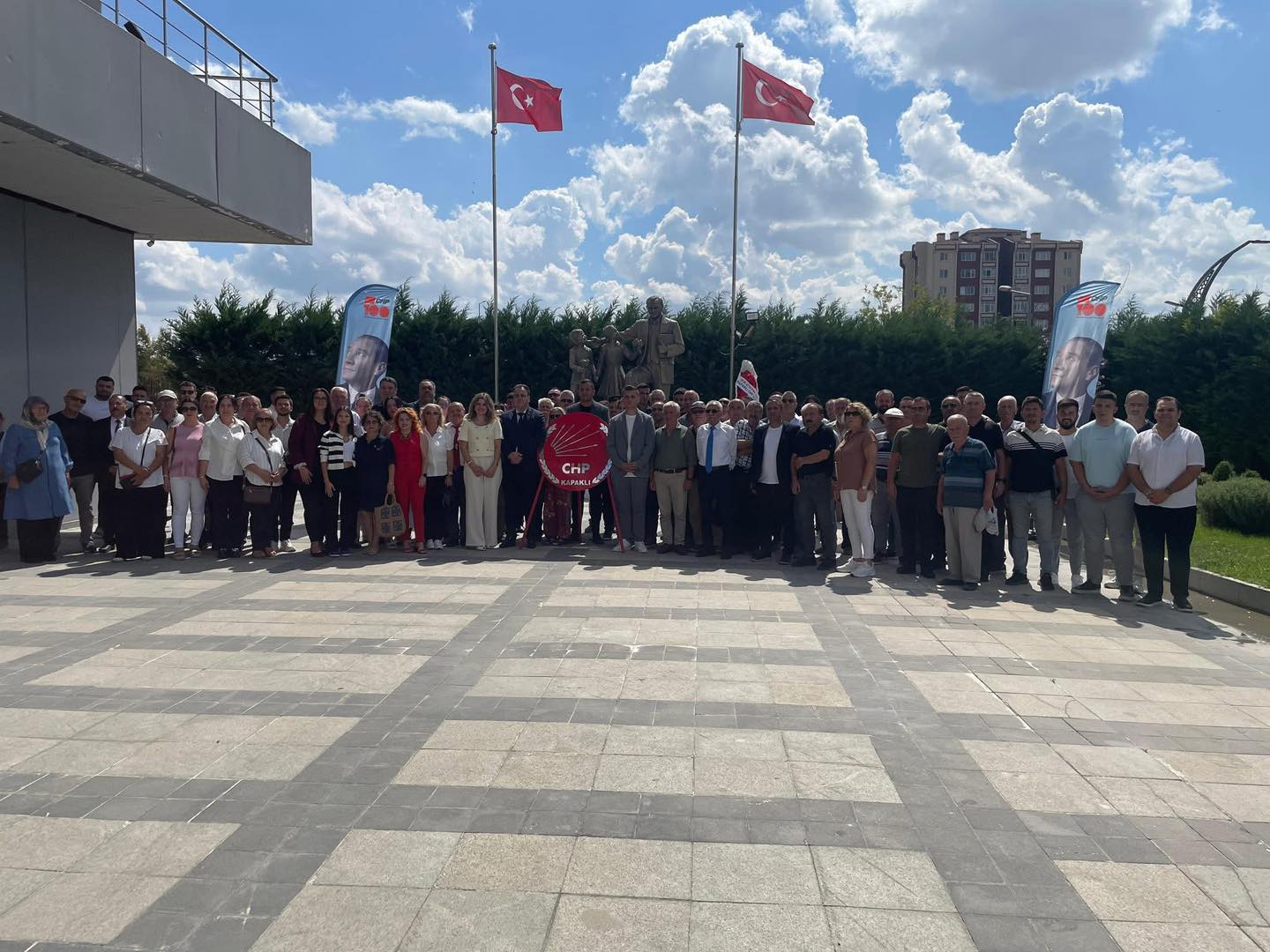 CHP’nin 102’nci yılı Kapaklı’da törenle kutlandı