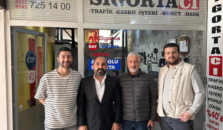 Çerkezköy Şoförler Odası Adayı Çifci’den Adnan Şahin ve Oğlu Seçkin’e Teşekkür Ziyareti