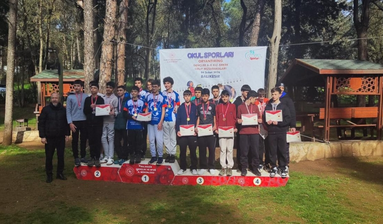 Kapaklı Anadolu Lisesi Oryantiring Takımından Bölgesel Başarı