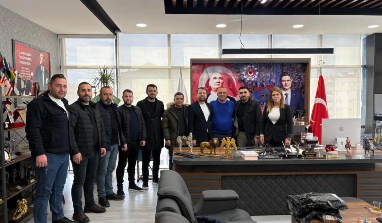 AK Parti İlçe Teşkilatından Türk Metal Sendikası’na Ziyaret