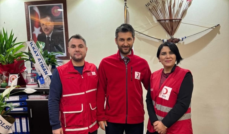 Kızılay Çerkezköy Şubesi’ne Anlamlı Ziyaret