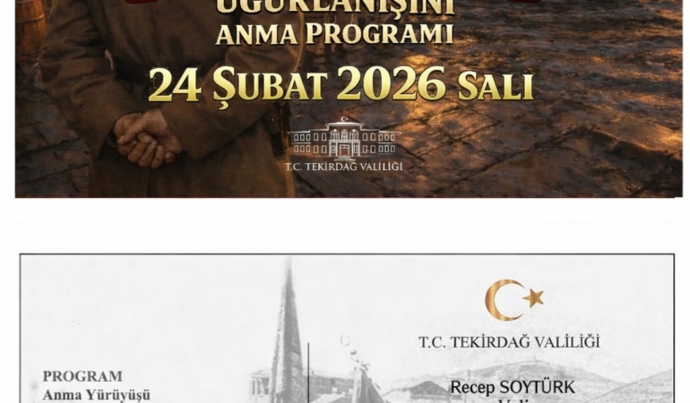 57’nci Piyade Alayı Tekirdağ’da Anılacak