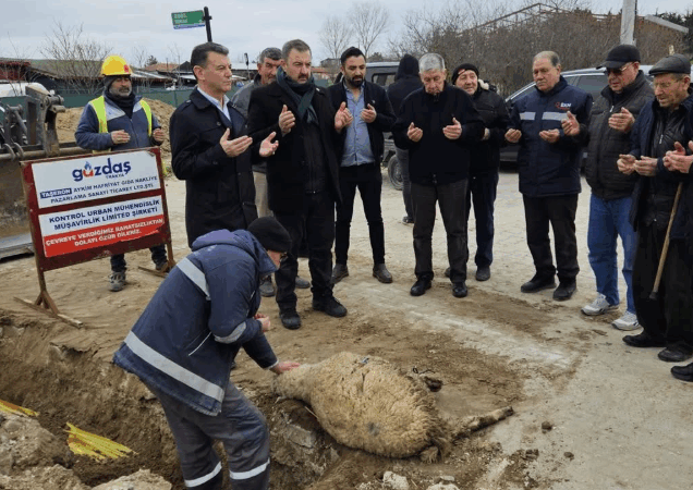 Bahçeağıl Mahallesi’nde Doğal Gaz Sevinci Dualarla Başladı