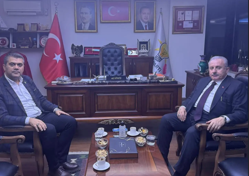 ŞENTOP’TAN AK PARTİ TEKİRDAĞ İL BAŞKANLIĞI’NA ZİYARET
